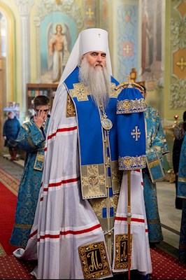 Всенощное бдение в храме Покрова Пресвятой Богородицы г. Саратова
