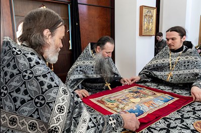 Литургия Преждеосвященных Даров и монашеский постриг в Свято-Алексиевском женском монастыре г. Саратова
