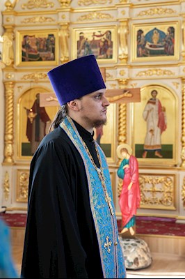 Всенощное бдение в храме в честь Казанской иконы Божией Матери р.п. Татищево