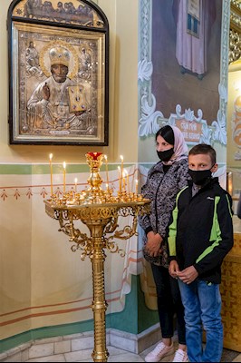 Всенощное бдение в храме Покрова Пресвятой Богородицы г. Саратова