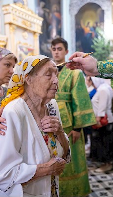 Митрополит Игнатий совершил всенощное бдение в Свято-Духовском соборе г. Саратова