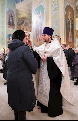 Всенощное бдение в Покровском соборе г. Саратова