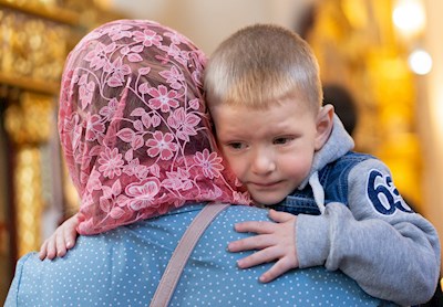 Божественная литургия в храме великомученика Георгия Победоносца г. Саратова