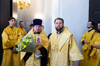 Митрополит Игнатий совершил всенощное бдение в Петропавловском храме г. Саратова