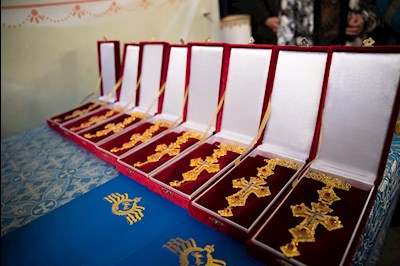 Митрополит Игнатий совершил всенощное бдение в Покровском соборе г. Саратова