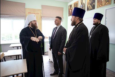 Православные гимназисты торжественно принесли присягу, вступая в «Дружину святого благоверного князя Александра Невского»