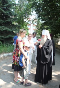 Божественная литургия в храме во имя святого апостола и евангелиста Иоанна Богослова г.Саратова