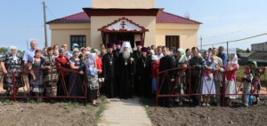 Чин Великого освящения и Божественная литургия в храме святого пророка Илии в селе Липовка Базарно-Карабулакского района