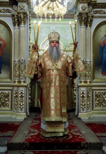 Всенощное бдение в храме в честь Покрова Пресвятой Богородицы г. Саратова