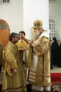 Всенощное бдение в Свято-Сергиевском женском монастыре с. Алексеевка Базарно-Карабулакского р-на