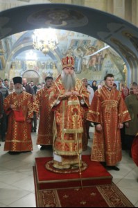 Всенощное бдение в Свято-Троицком кафедральном соборе г.Саратова