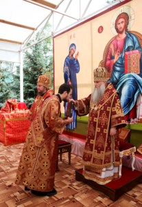 Божественная литургия в Вавиловом Доле