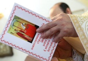 Литургия апостола Иакова на Архиерейском подворье — храме во имя святого апостола и евангелиста Иоанна Богослова при СПДС