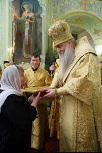 Великая Рождественская вечерня в храме в честь Покрова Пресвятой Богородицы г. Саратова
