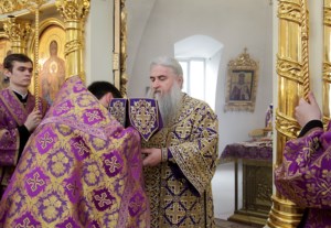 Божественная литургия в храме во имя святого благоверного князя Александра Невского г.Ртищево