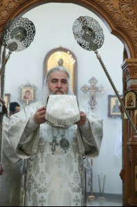 Божественная литургия в храме во имя святого равноапостольного великого князя Владимира г. Саратова