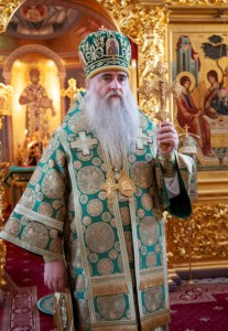 Божественная литургия в Свято-Троицком кафедральном соборе г. Саратова