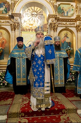 Всенощное бдение в Покровском храме г. Саратова