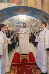 Митрополит Лонгин совершил чин Великого освящения воды
