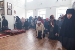 Литургия Преждеосвященных Даров в храме во имя святителя Митрофана Воронежского г. Саратова