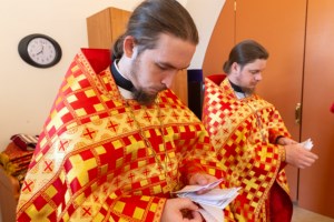 Божественная литургия в храме святого благоверного князя Александра Невского г. Саратова