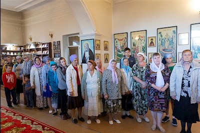 Всенощное бдение в храме Рождества Христова г. Вольска