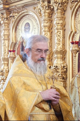 Митрополит Игнатий совершил Божественную литургию в храме Казанской иконы Божией Матери г. Саратова