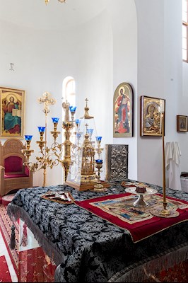 Литургия Преждеосвященных Даров и монашеский постриг в Свято-Алексиевском женском монастыре г. Саратова