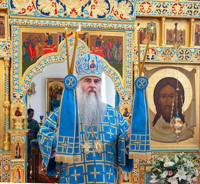 Божественная литургия в Свято-Алексиевском женском монастыре г. Саратова