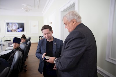 Митрополит Игнатий возглавил работу Общего собрания Саратовского регионального отделения Императорского Православного Палестинского Общества