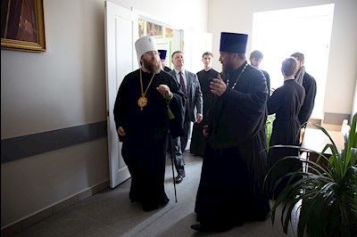 Православные гимназисты торжественно принесли присягу, вступая в «Дружину святого благоверного князя Александра Невского»