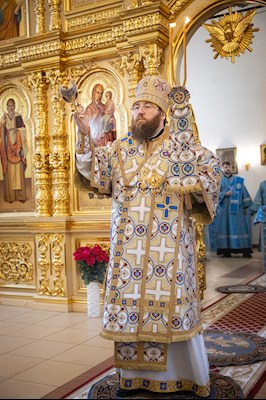 Митрополит Игнатий возглавил соборное архиерейское богослужение в Казанском храме г. Саратова