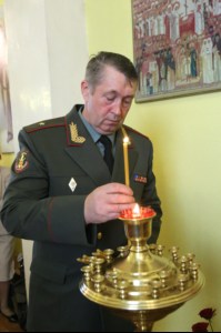 Божественная литургия в храме во имя мучениц Веры, Надежды, Любови и матери их Софии поселка Светлый Татищевского района