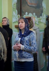 Божественная литургия в храме в честь Покрова Пресвятой Богородицы г. Саратова