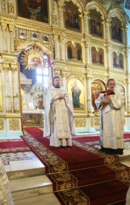 В праздник Крещения Господня Митрополит Лонгин совершил Божественную литургию и Чин Великого освящения воды