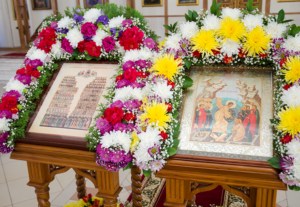Всенощное бдение в храме в честь Рождества Христова г. Саратова