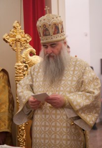 Божественная литургия на Архиерейском подворье — храме святых равноапостольных Кирилла и Мефодия при СГУ