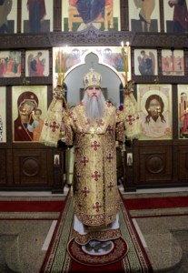 Всенощное бдение в Благовещенском храме г. Вольска