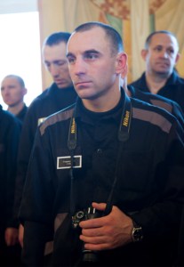 Божественная литургия в тюремном храме во имя святителя и чудотворца Николая при ОТБ №1 г. Саратова