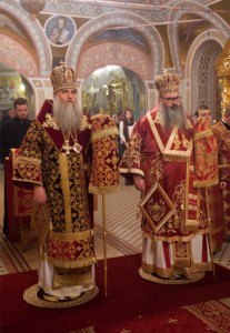 Всенощное бдение в Свято-Троицком кафедральном соборе г.Саратова
