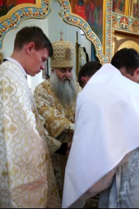 Божественная литургия в Свято-Алексиевском женском монастыре г.Саратова