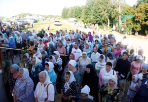 Божественная литургия в Вавиловом Доле