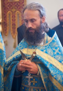 Божественная литургия в храме в честь Успения Пресвятой Богородицы п. Возрождение Хвалынского района