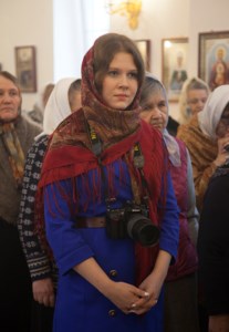 Божественная литургия в храме во имя святителя Николая Японского г. Саратова