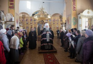 Пассия в храме в честь Вознесения Господня г. Аркадака