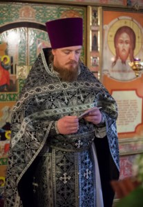 Литургия Преждеосвященных Даров в храме во имя святителя Тихона, Епископа Воронежского, Задонского чудотворца г.Саратова