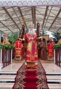 Божественная литургия в Вавиловом Доле