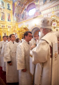 Всенощное бдение в Свято-Троицком кафедральном соборе г. Саратова