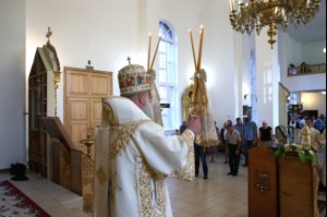 Всенощное бдение в храме в честь Казанской иконы Божией Матери г.Саратова
