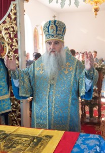 Божественная литургия в Свято-Успенском храме пос. Возрождение Хвалынского района